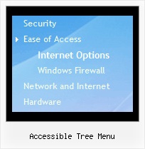 Accessible Tree Menu Menus Javascript Trees