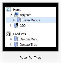 Acts As Tree Tree Side Menu