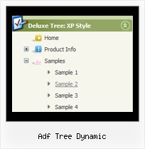 Adf Tree Dynamic Popup Menu Tree Dhtml