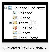 Ajax Jquery Tree Menu From Database Tree Pulldown Men