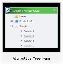 Attractive Tree Menu Menu Examples Tree View