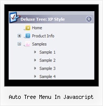 Auto Tree Menu In Javascript Menu Desplegable Tree View