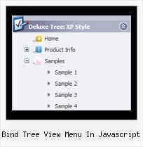 Bind Tree View Menu In Javascript Tree Create Drop Down Onmouseover