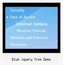Blue Jquery Tree Demo Tree Disable