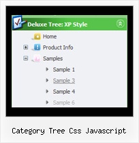 Category Tree Css Javascript Drop Down Menus Tree Html