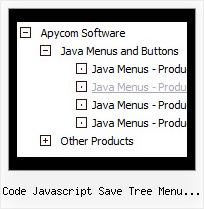 Code Javascript Save Tree Menu Item Tree Scroll Menu