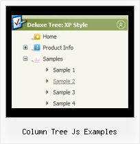 Column Tree Js Examples Crear Menus Desplegables Tree