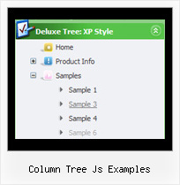 Column Tree Js Examples Tree Xp Menu