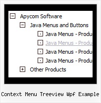 Context Menu Treeview Wpf Example Example Dhtml Menu Tree