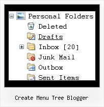Create Menu Tree Blogger Html Tree Top Navigational Bar