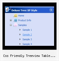 Css Friendly Treeview Table Element Tree Drop Shadow Xp Style