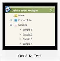 Css Site Tree Menu Desplegable En Tree View