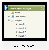 Css Tree Folder Tree Menu Tutorial Dhtml