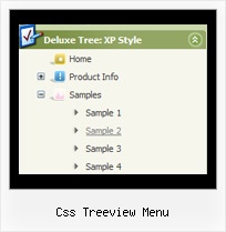 Css Treeview Menu Navigation Trees