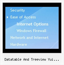 Datatable And Treeview Yui Together Javascript Tree Layers