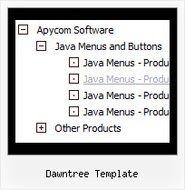 Dawntree Template Shell Javascript Tree