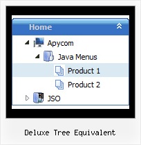 Deluxe Tree Equivalent Mouseover Tree Dhtml Popup