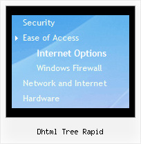 Dhtml Tree Rapid Tree Cascade Vertical Menu