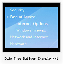 Dojo Tree Builder Example Xml Tutorial Tree Popup Menu