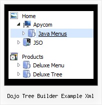Dojo Tree Builder Example Xml Tree Pull Down Menu Examples