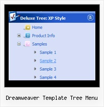 Dreamweaver Template Tree Menu Java Script Menu Tree