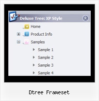 Dtree Frameset Tree Top Menu