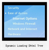Dynamic Loading Dhtml Tree Tree Popup Menu Frame