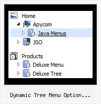 Dynamic Tree Menu Option Selection Form Disable Navigation Buttons Tree