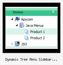 Dynamic Tree Menu Sidebar Javascript Php Dropdown Tree Menus