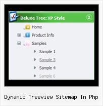 Dynamic Treeview Sitemap In Php Tree Dhtml Sample