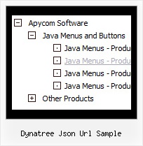 Dynatree Json Url Sample Tree Expand Menu Down