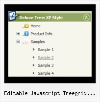 Editable Javascript Treegrid Contextmenu Tree Menus Examples