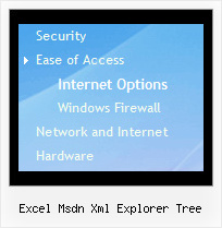 Excel Msdn Xml Explorer Tree Tree View Menue