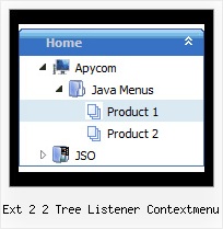 Ext 2 2 Tree Listener Contextmenu Tree Position Menu Flyouts