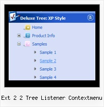 Ext 2 2 Tree Listener Contextmenu Javascript Tree Samples