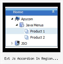 Ext Js Accordion In Region Dhtmlxtree Java Script Simple Tree