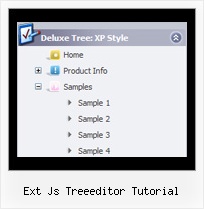 Ext Js Treeeditor Tutorial Javascript Tree Menu Examples