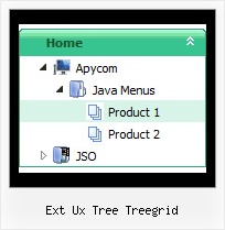 Ext Ux Tree Treegrid Example Of Expand Tree Menu