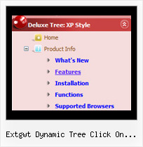 Extgwt Dynamic Tree Click On Treeitem Tree Popup Menu Layer