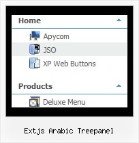 Extjs Arabic Treepanel Tree Menu Javascript Dhtml