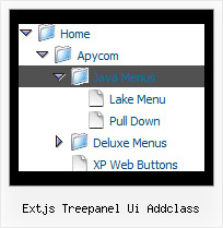 Extjs Treepanel Ui Addclass Layers Tree Menu Cascade