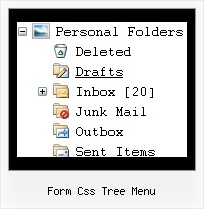 Form Css Tree Menu Tree Popmenu