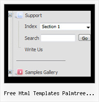 Free Html Templates Palmtree Layout Download Tree Crear Menus