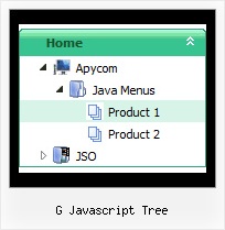 G Javascript Tree Vertical Navigation Bar Tree