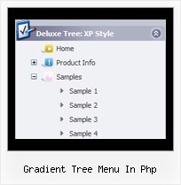 Gradient Tree Menu In Php Right Click Menu Tree View