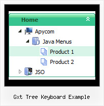Gxt Tree Keyboard Example Tree Popup Menus