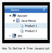 How To Define A Tree Javascript Navigation Flyout Tree