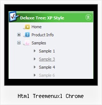 Html Treemenuxl Chrome Tree Roll Over Menu