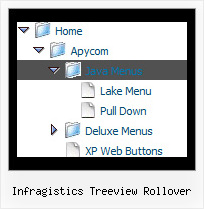 Infragistics Treeview Rollover Tree For Different Menu Bars
