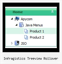 Infragistics Treeview Rollover Tree Menu Fly